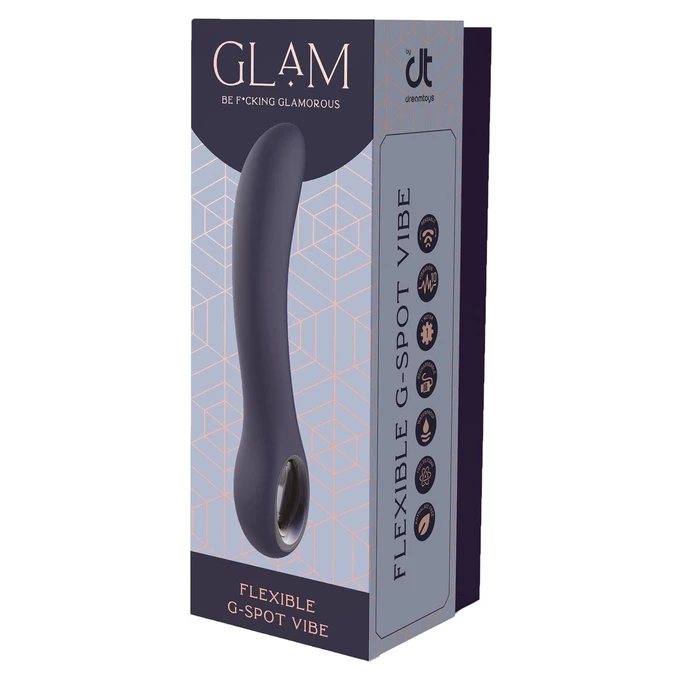 Dream toys Glam Flexible G-Spot -Wibrator Punktu G