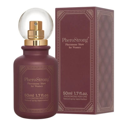 PheroStrong pheromone Show for Women - Feromony Damskie, 50 ml