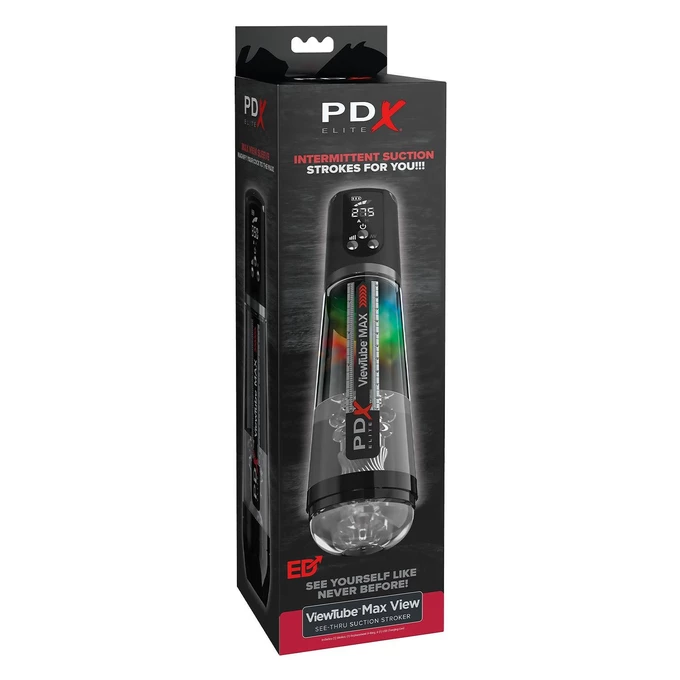 Pipedream PDX Elite View Tube Max - Masturbator Ssący