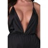 Passion Sensie Black - Satynowe body, czarne