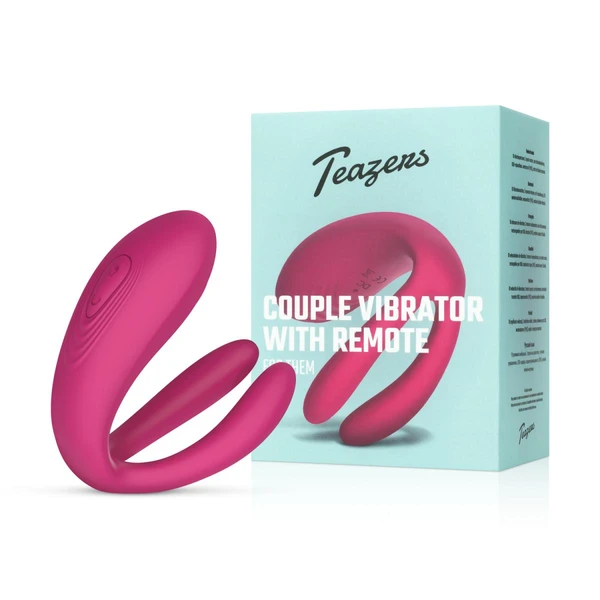 Teazers Couple Vibrator - Wibrator dla par sterowany pilotem