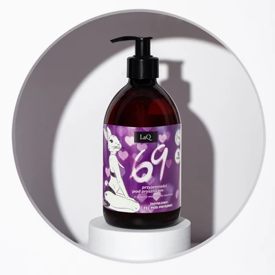 Laq 69 -  żel pod prysznic o zapachu niezapominajki, 500ml
