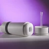 Playboy Twist &amp; Stroke - Masturbator wibrujący z funkcją podgrzewania i ściskania