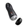 Pipedream PDX Elite Suck-O-Matic Clear - Masturbator wibrujący z funkcją ssania