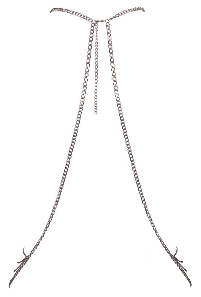 Cotelli Body chain - Łańcuszek na biust, srebrny