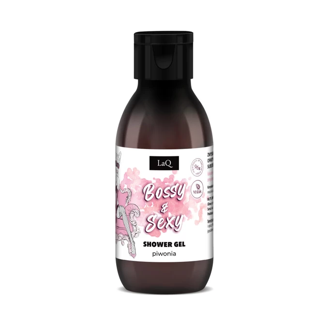 Laq &quot;Bossy &amp; Sexy&quot; - żel pod prysznic o zapachu piwoni, 100 ml