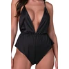 Passion Sensie Black - Satynowe body, czarne