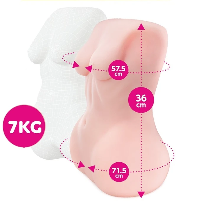 Seiraku Toys Puni Toro Gold, 7kg - Seks lalka