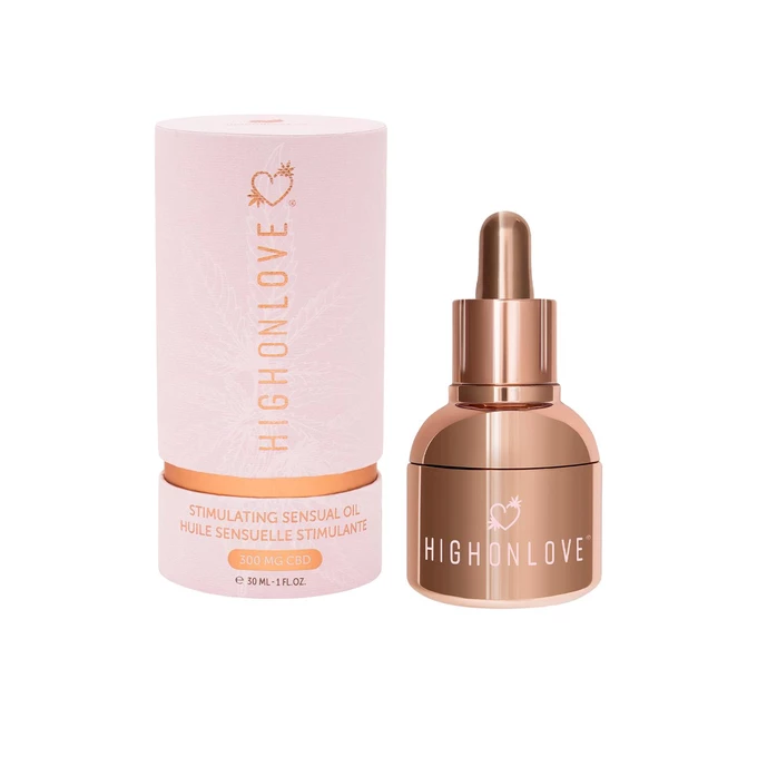 High on Love Cbd Stimulation Sensual Oil - Olejek stymulujący dla kobiet