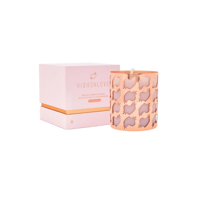 High on Love Massage Candle Signature Scent 250 ml - Różana świeca do masażu