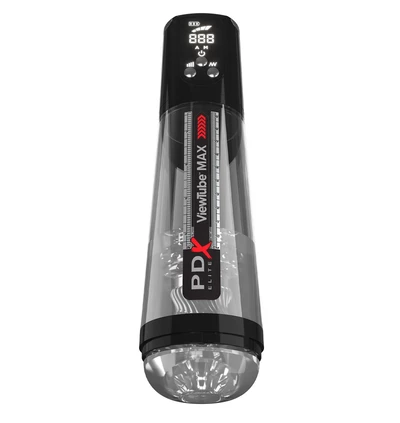 Pipedream PDX Elite View Tube Max - Masturbator Ssący