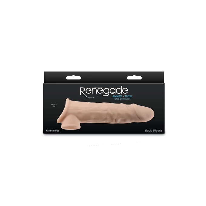 NS Novelties Renegade Annex Fleh - Nakładka na penisa