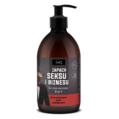 Laq &quot;Doberman o zapachu seksu i biznesu&quot; - Żel pod prysznic, 500 ml