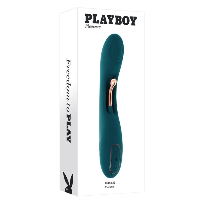Playboy Aurelie - Wibrator Klasyczny, Niebieski