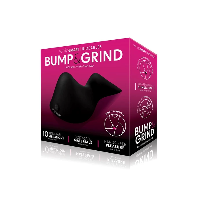 Whipsmart Bump &amp; Grind - Wibrująca podkładka w formie siedziska