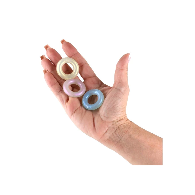 NS Novelties Stamina Rings - Zestaw pierścieni erekcyjnych