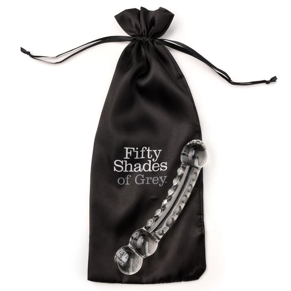 Fifty Shades of Grey Drive Me Crazy -  szklane dildo