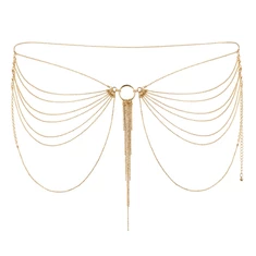 Bijoux Indiscrets Magnifique - łańcuszek na pośladki, złoty