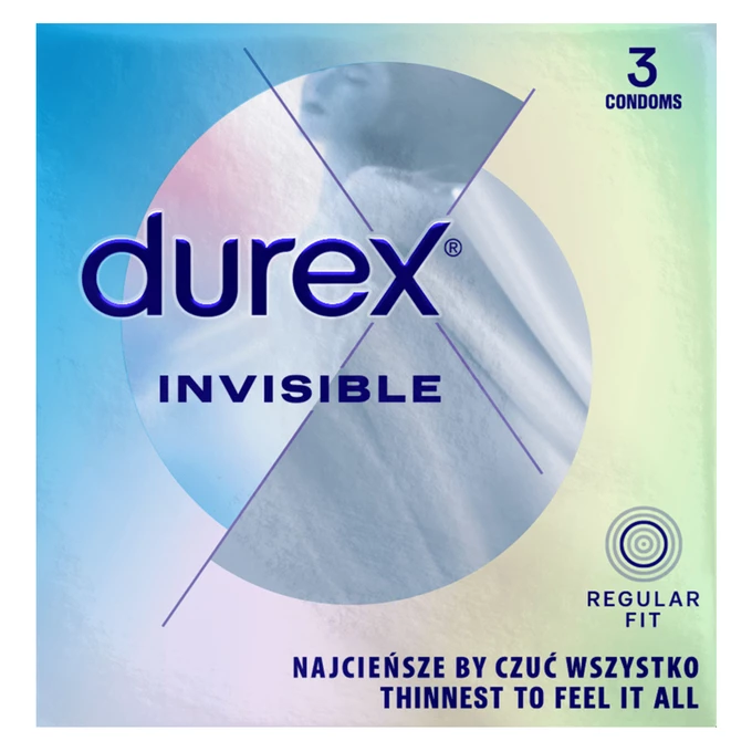Prezerwatywy Durex Invisible supercienkie