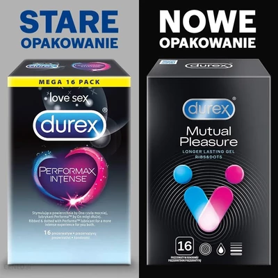 Durex Performax Intense - prezerwatywy dla dwojga