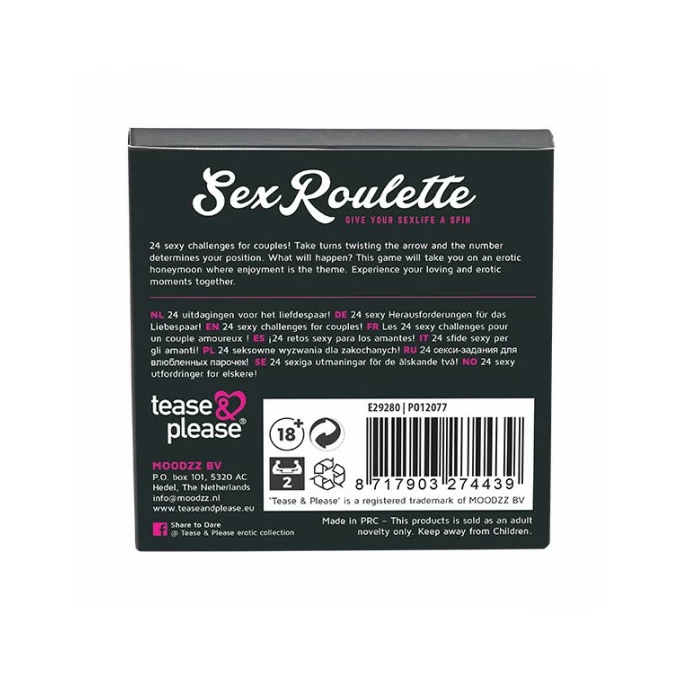 Sex Roulette love &amp; marriage - gra erotyczna dla par