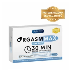 Orgasm Max for Men - tabletki na erekcję