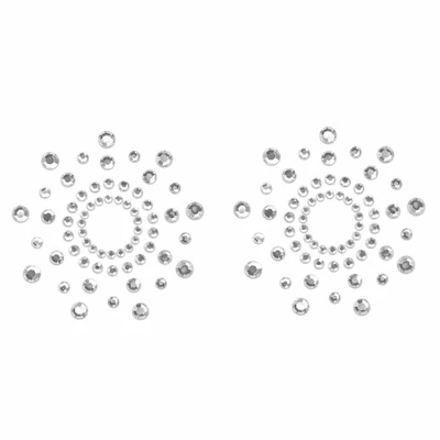 Bijoux Indiscrets Mimi - nasutniki - srebrny