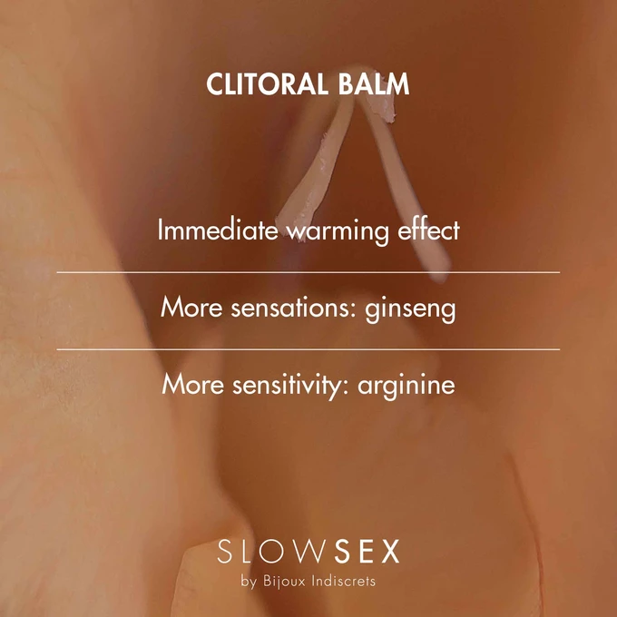 Bijoux Indiscrets Slow Sex  - Balzám na stimulaci klitorisu