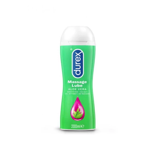 Durex Play do masażu stymulujący - Fiolet-Aloes - Żel intymny