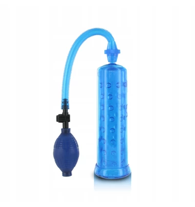 XLsucker  Penis Pump - pompka do penisa, niebieski