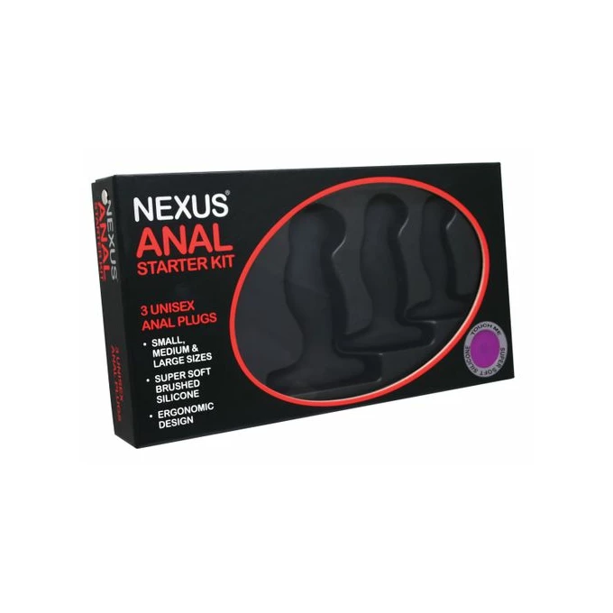 Nexus - Anal Starter Kit - zestaw 3 korków analnych