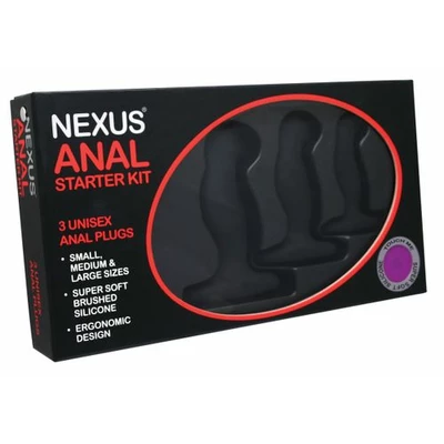 Nexus - Anal Starter Kit - zestaw 3 korków analnych