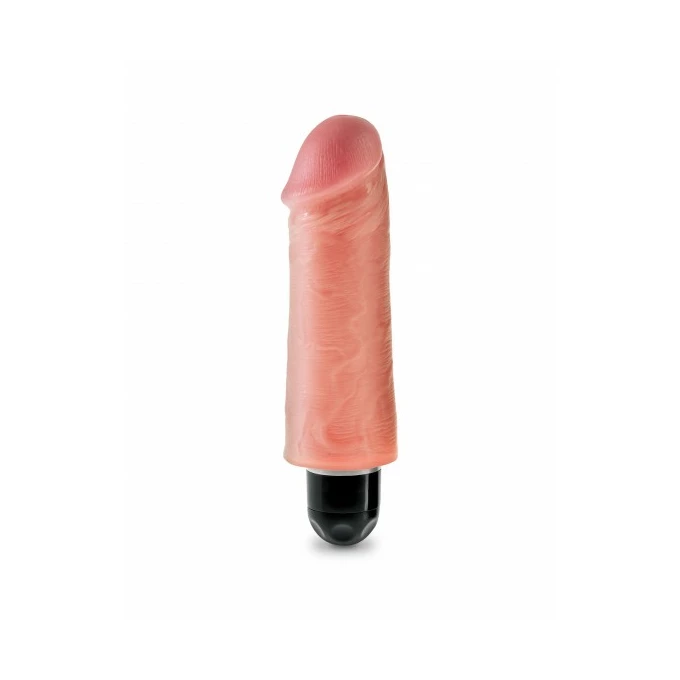 Kink Cock 5&quot; Vibrating Stiffy Flesh - wibrujące dildo