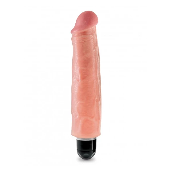 Kink Cock 7&quot; Vibrating Stiffy Flesh - wibrujące dildo