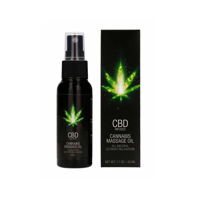 Shots CBD Cannabis Massage Oil - olejek do masażu z CBD
