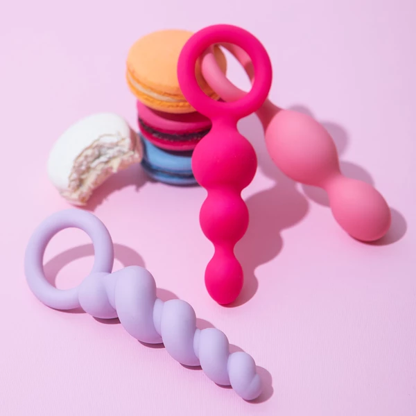 Satisfyer Zestaw korków analnych, kolorowy