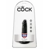 King Cock 5&quot; Cock Black - dildo