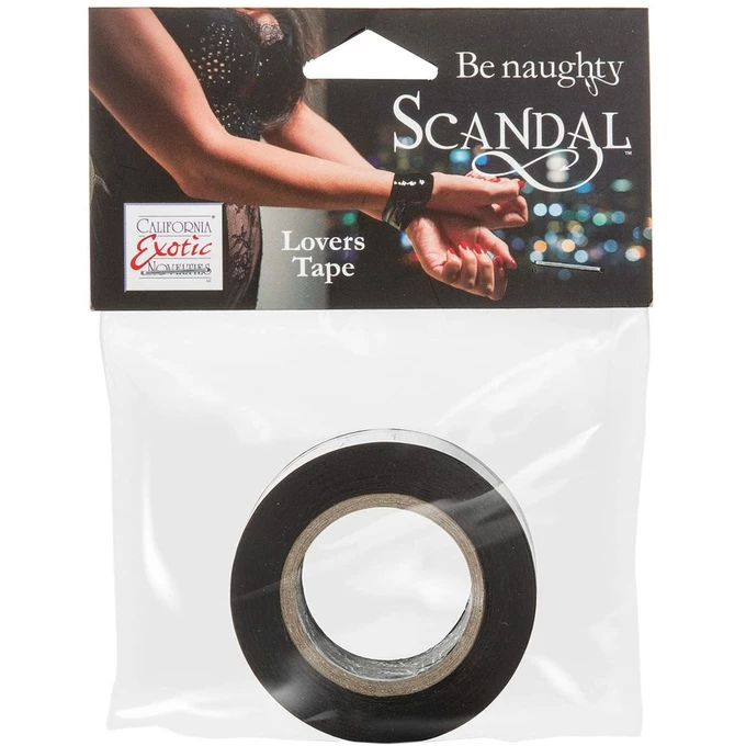 Scandal  Lovers Tape - taśma do krępowania ciała, czarny