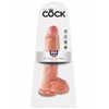 King Cock 10&quot; Cock with Balls Flesh - dildo