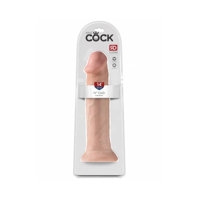 King Cock 14&quot; Cock Flesh - dildo