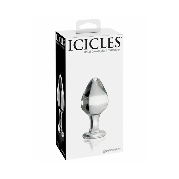 Icicles No. 25 - Szklany korek analny