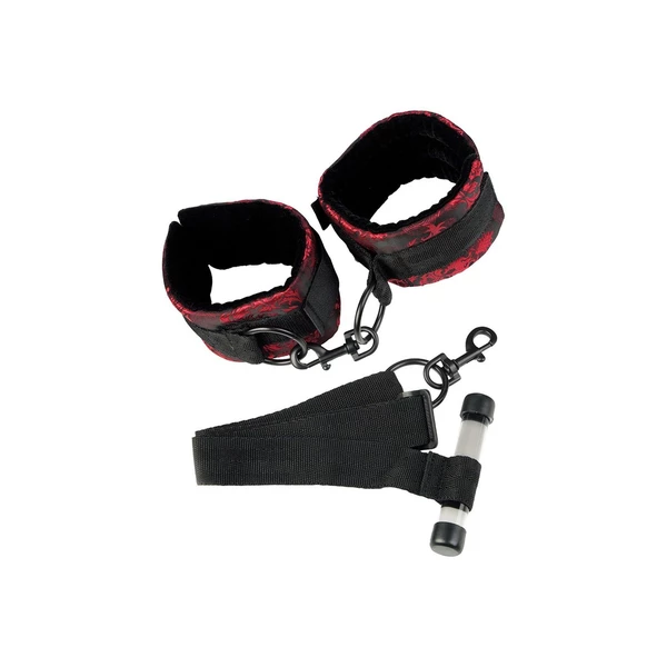Scandal  OVER THE DOOR CUFFS - kajdanki z mocowaniem do drzwi