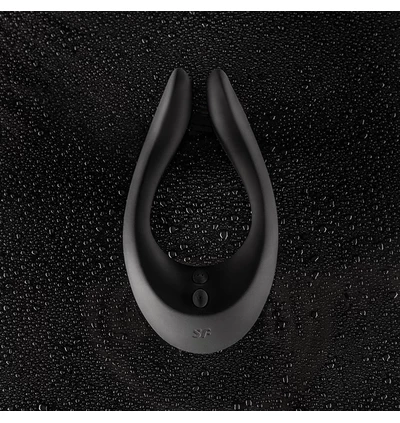 Satisfyer Partner Multifun 2 Black - masażer wielofunkcyjny