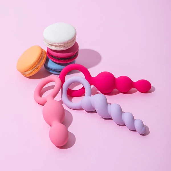 Satisfyer Zestaw korków analnych, kolorowy