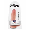 King Cock 7&quot; Cock with Balls Flesh - dildo
