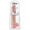 King Cock 15&quot; Cock with Balls Flesh - dildo