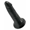 King Cock 5&quot; Cock Black - dildo