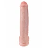 King Cock 15&quot; Cock with Balls Flesh - dildo