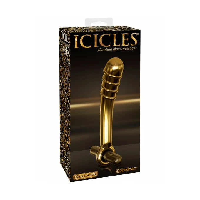 Icicles Gold Edition G05 - Szklany korek analny