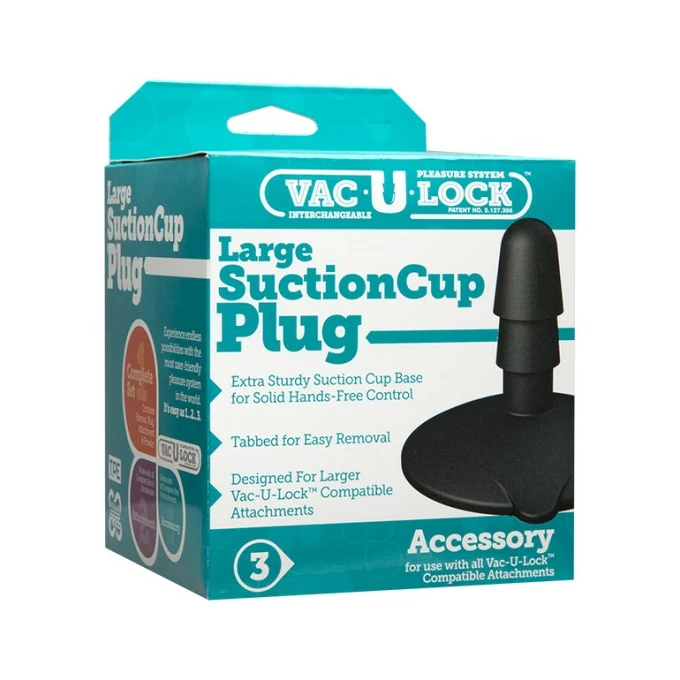Vac-U-Lock Suction Cup Plug - przyssawka z wtyczką do dild